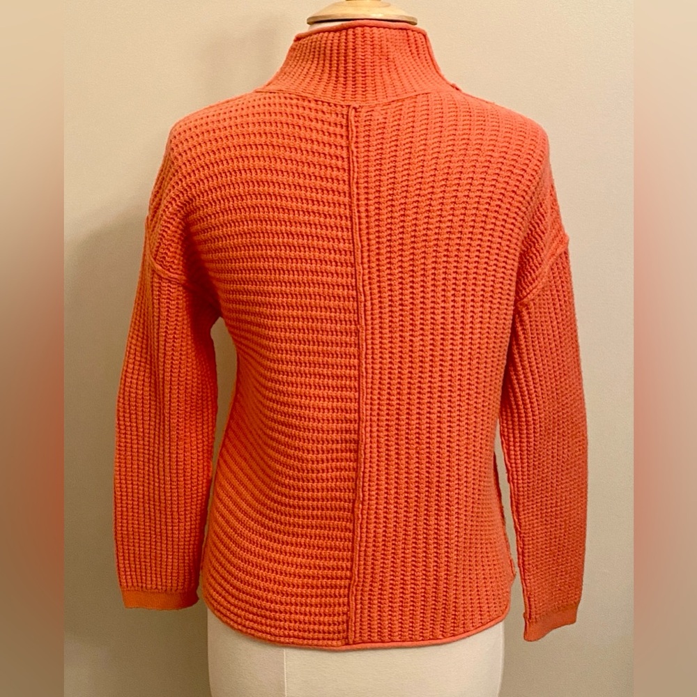 Sonoma Oak Orange SZ S Cozy Cabin Chic Minimalist Everyday Fall Autumn Sweater - Picture 7 of 10